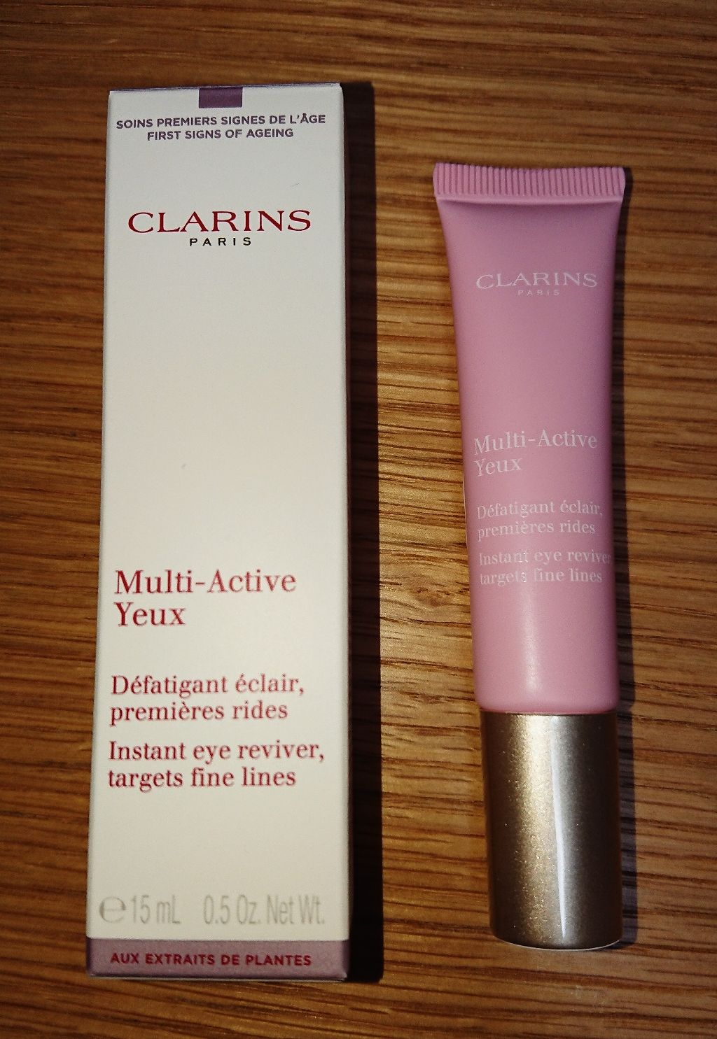 Mアクティヴ セラム アイ/CLARINS/アイケア・アイクリームを使ったクチコミ（1枚目）