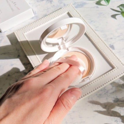 クリアエステフェイスパウダー(クリア)/Macchia Label/プレストパウダーを使ったクチコミ(3枚目)