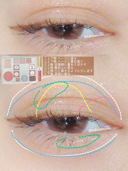 女王のカメオマルチパレット /COLORROSE/マルチパレットを使ったクチコミ(8枚目)