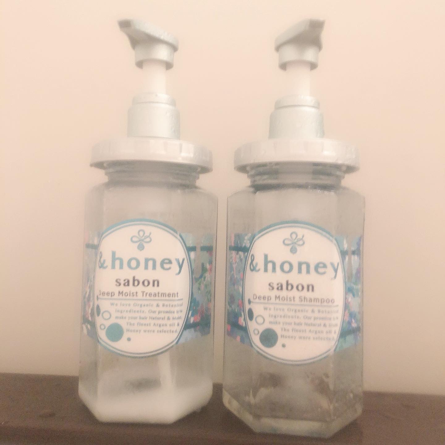 サボン ディープモイスト ペアセット/&honey/市販シャンプーを使ったクチコミ（3枚目）