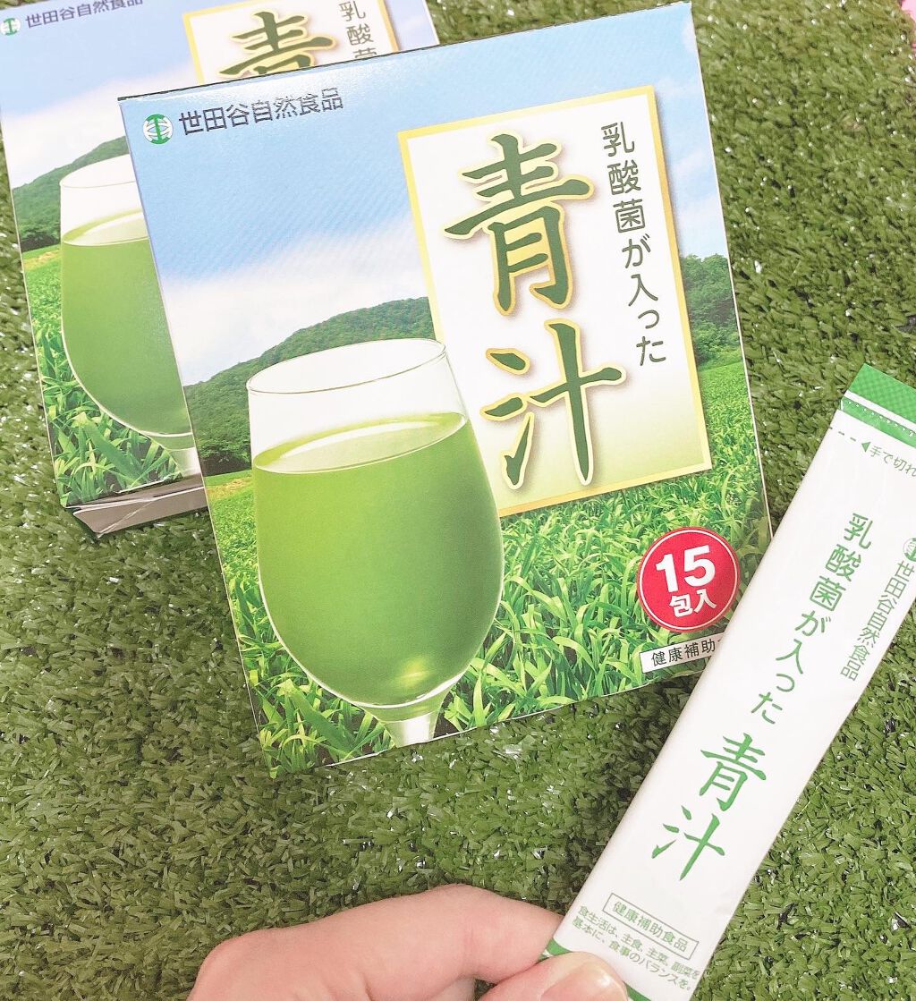 乳酸菌が入った青汁/世田谷自然食品/青汁を使ったクチコミ（1枚目）