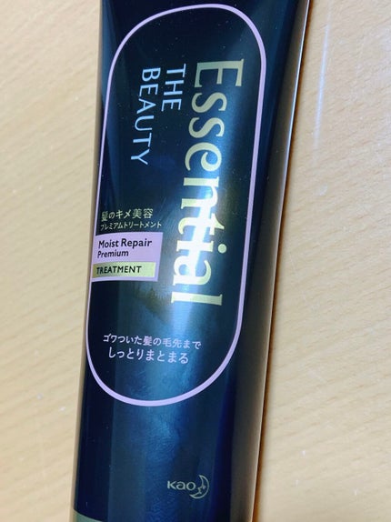 THE BEAUTY 髪のキメ美容プレミアムトリートメント<モイストリペアプレミアム>/エッセンシャル/洗い流すヘアトリートメントを使ったクチコミ(1枚目)