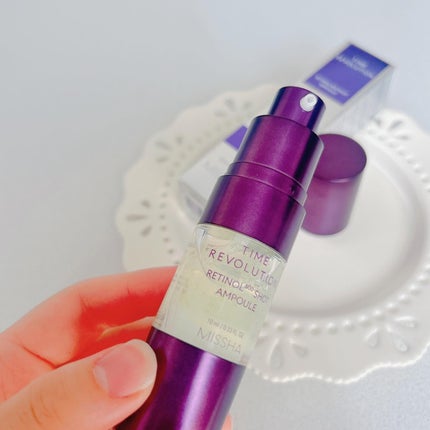 ミシャ タイムレボリューション レチ500ショット美容液/MISSHA/美容液を使ったクチコミ(3枚目)