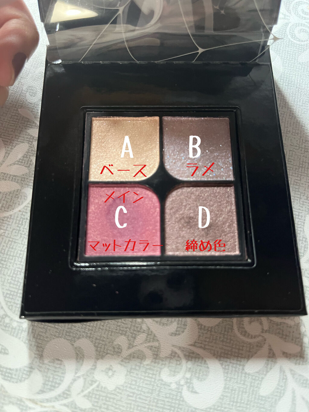 トラップアイパレット/KATE/アイシャドウパレットを使ったクチコミ（2枚目）