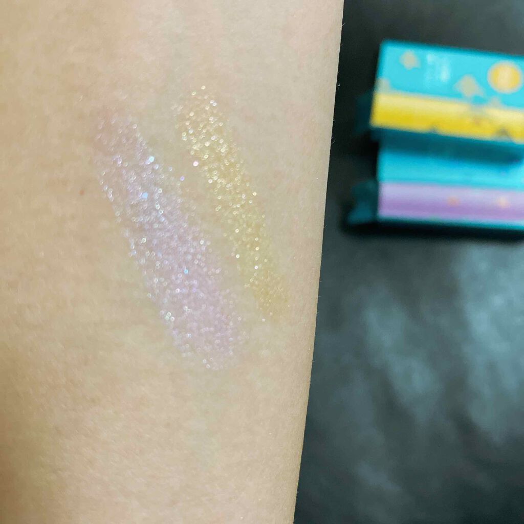 アクアシャインミニシャドウ/コフレドール/スティックアイシャドウを使ったクチコミ(4枚目)