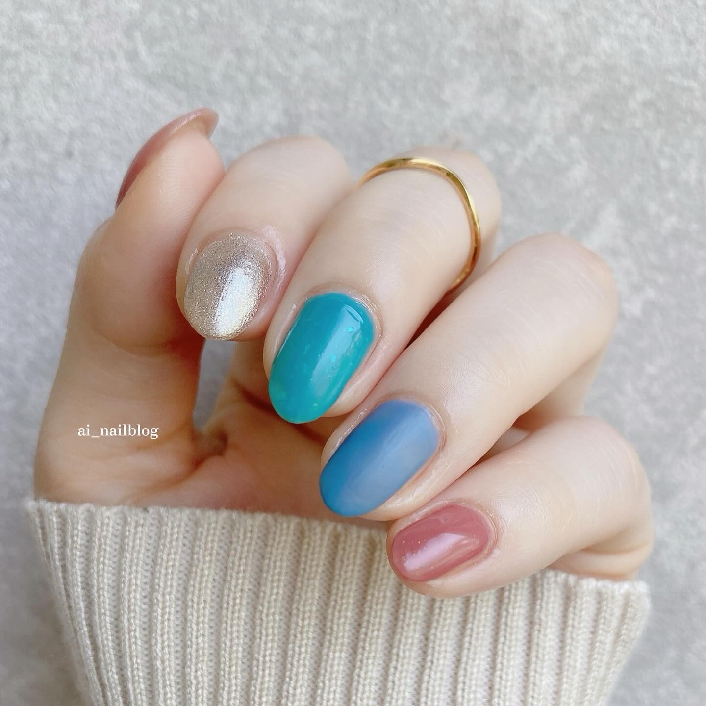 TONE DROP ネイルポリッシュ/D-UP/マニキュアを使ったクチコミ（3枚目）