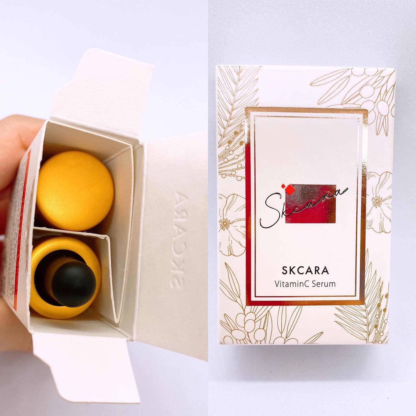 ビタミンCセラム/SKCARA/美容液を使ったクチコミ（3枚目）