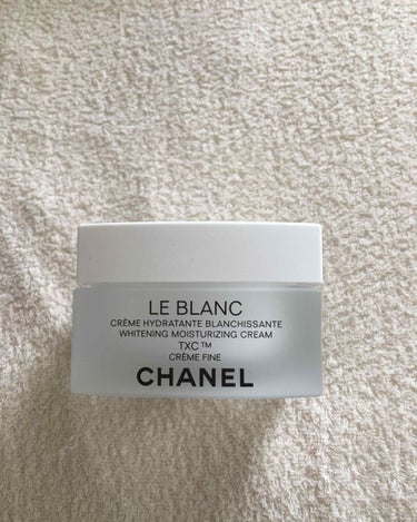 LE  BLANC whitening moisturizing cream/CHANEL/フェイスクリームを使ったクチコミ（1枚目）
