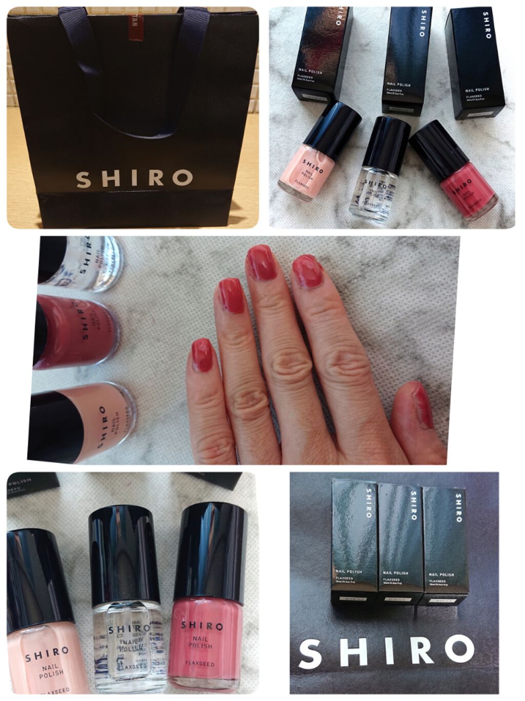 亜麻ネイル/SHIRO/マニキュアを使ったクチコミ(2枚目)