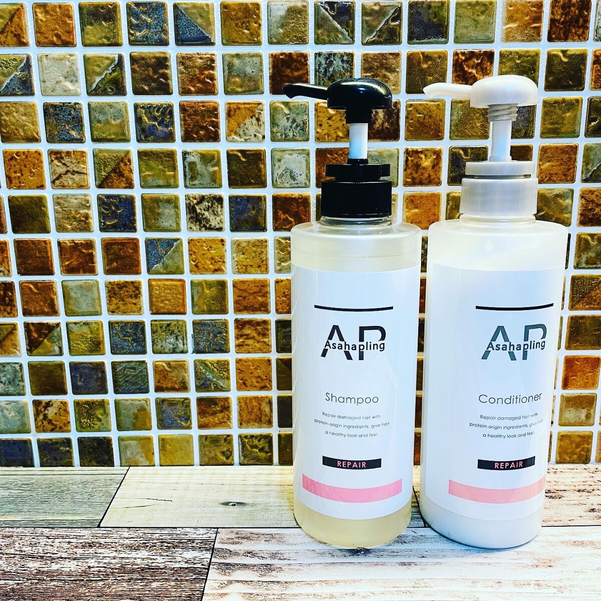朝日禾玲 シャンプー/コンディショナー REPAIR|ASAHAPLINGの 朝日禾玲 シャンプー/コンディショナー REPAIR|ASAHAPLINGの