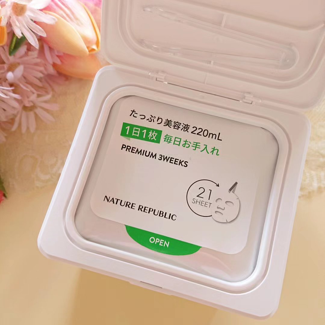 キューブマスク レチノール/ネイチャーリパブリック/シートマスク・パックを使ったクチコミ（2枚目）