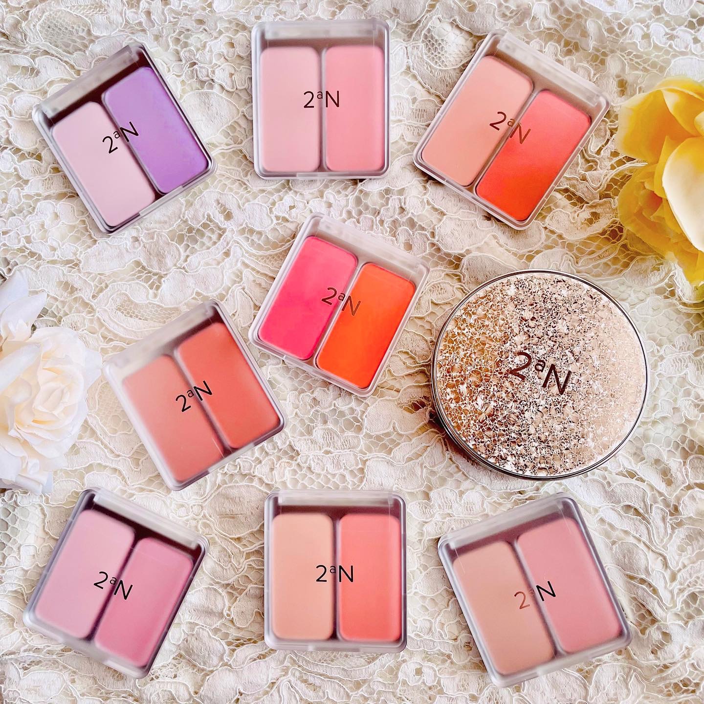 グリーミングテンションパクト/2aN/クリーム・エマルジョンファンデーションを使ったクチコミ（1枚目）