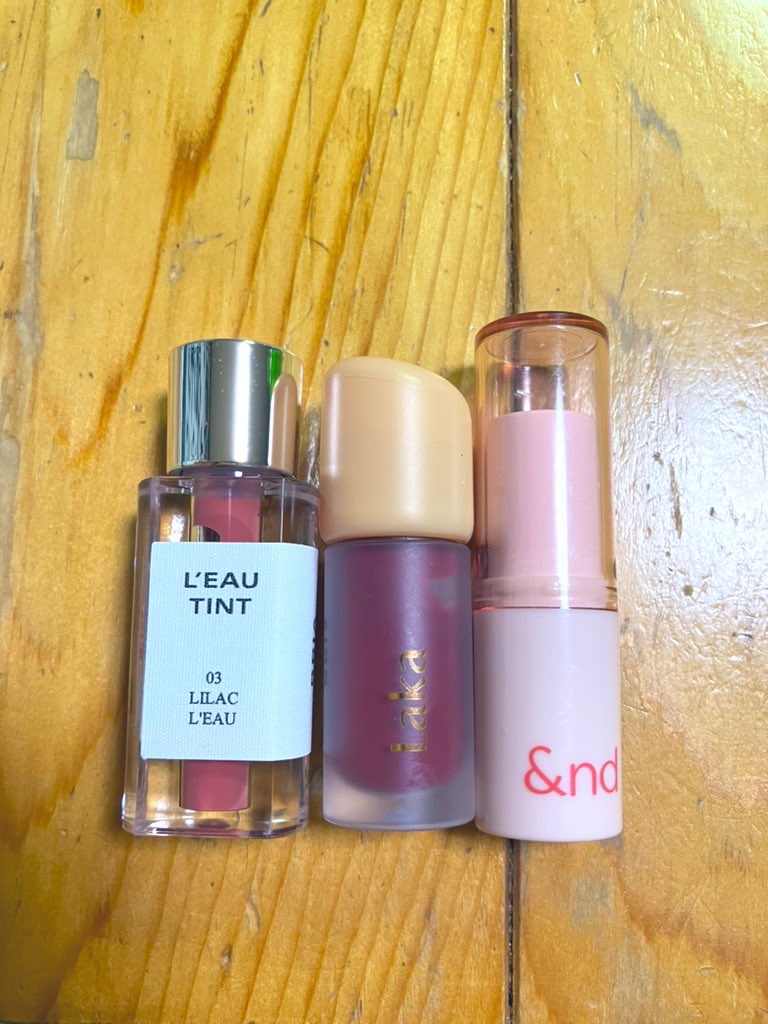 フルーティーグラムティント ミニデュオ #ウィンタートーンエディション/Laka/リップティントを使ったクチコミ（1枚目）