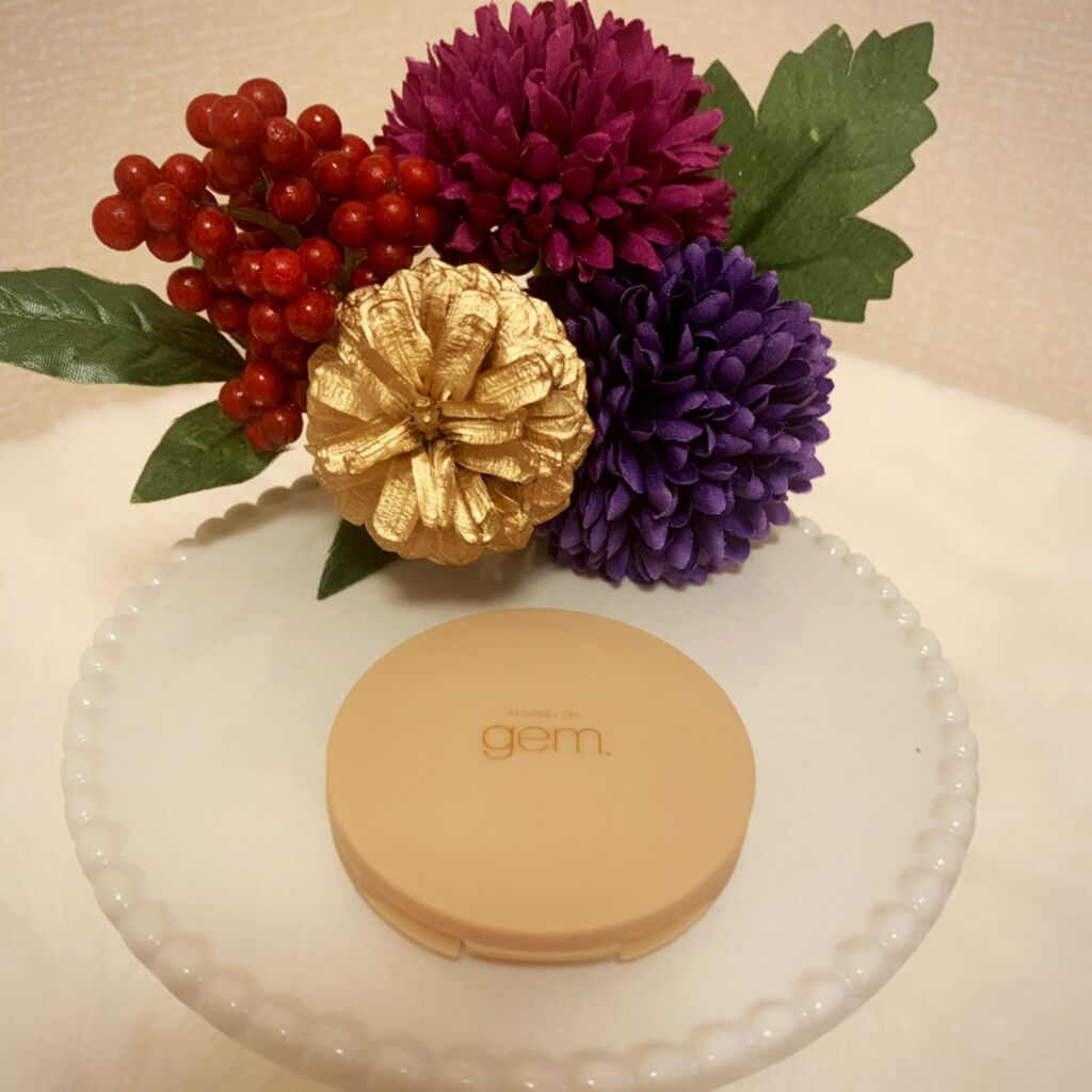 la peau de gem. gemini cheek and eyeのクチコミ「☆ラポドゥジェム☆
ジェミニーチークアンドアイ
ce01 ベージュ

頬にまぶたにリップとして.....」（1枚目）