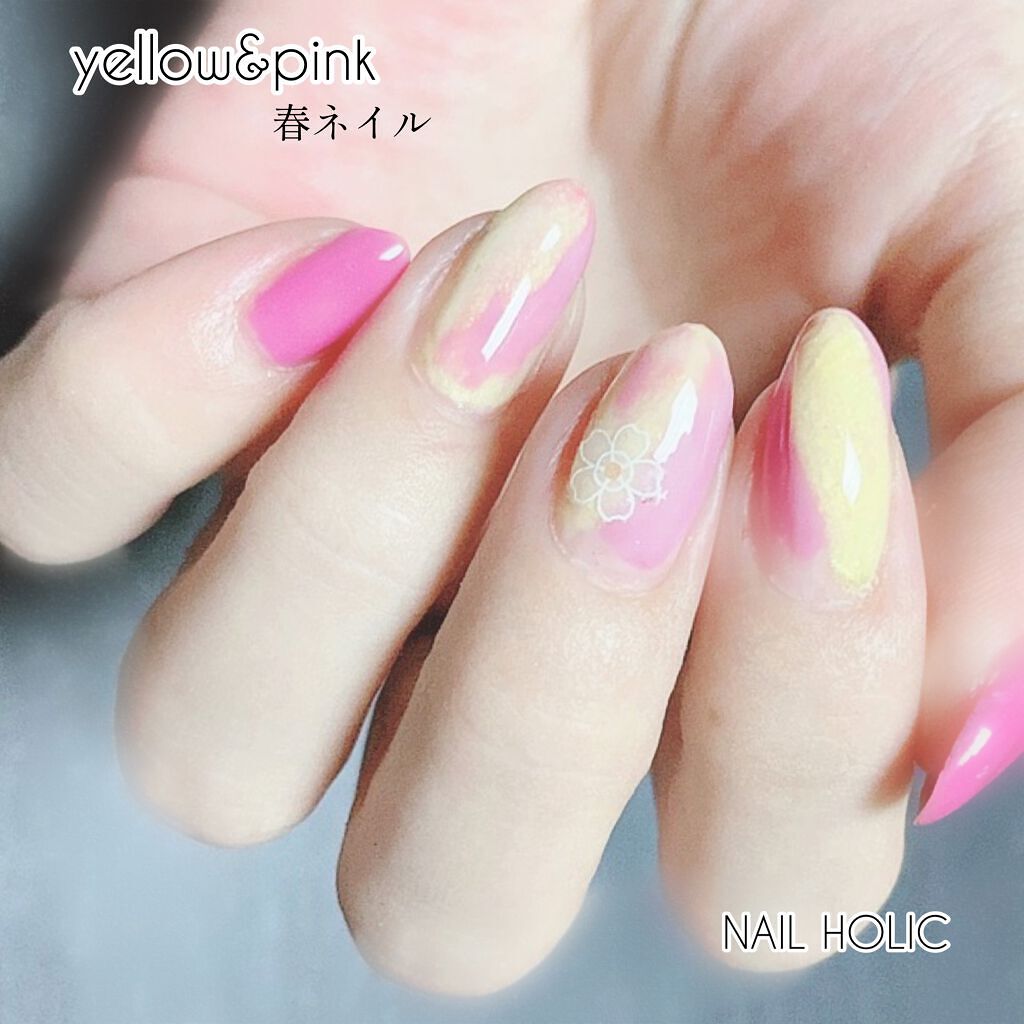 春ネイルのネイルデザイン | ネイルホリック Milky color｜ネイル