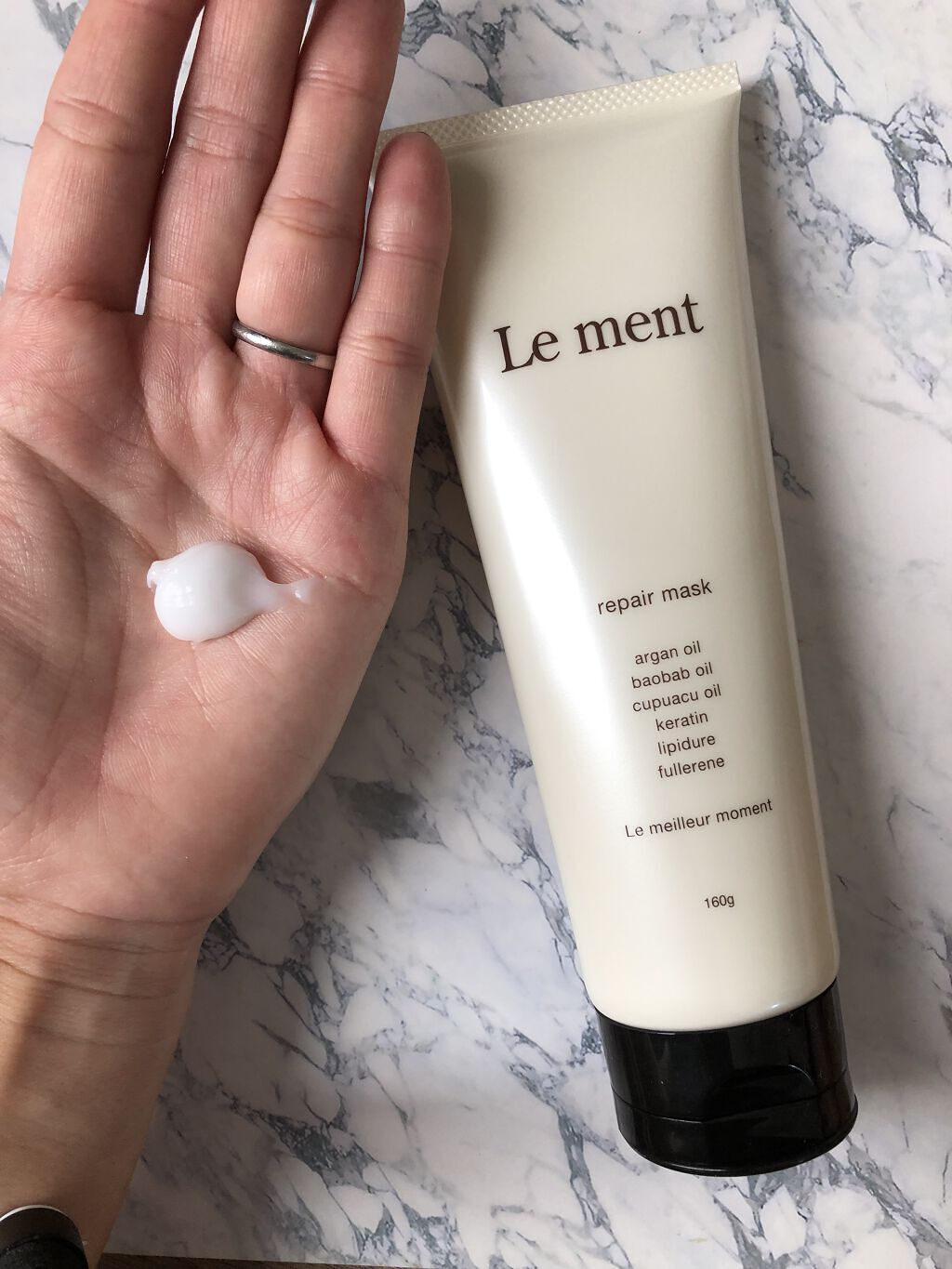 リペア マスク/Le ment/ヘアマスク・ヘアパックを使ったクチコミ（1枚目）
