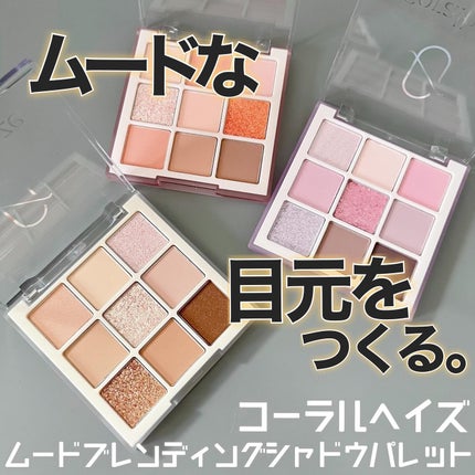 ムードブレンディングシャドウパレット/Coralhaze/アイシャドウパレットを使ったクチコミ(1枚目)