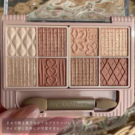 プティパレットアイズ/キャンメイク/パウダーアイシャドウを使ったクチコミ(3枚目)