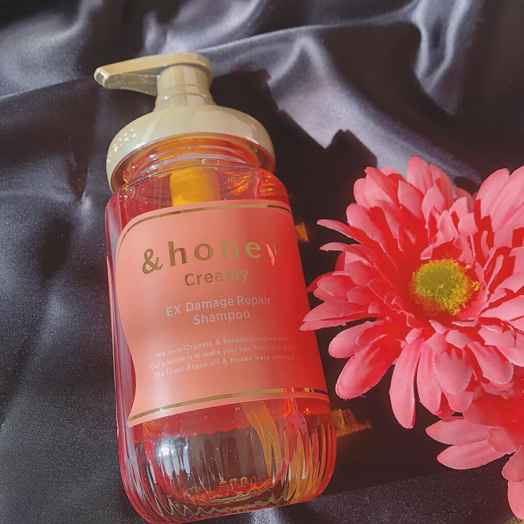 Creamy EXダメージリペアシャンプー1.0/ヘアトリートメント2.0/&honey/市販シャンプーを使ったクチコミ(2枚目)