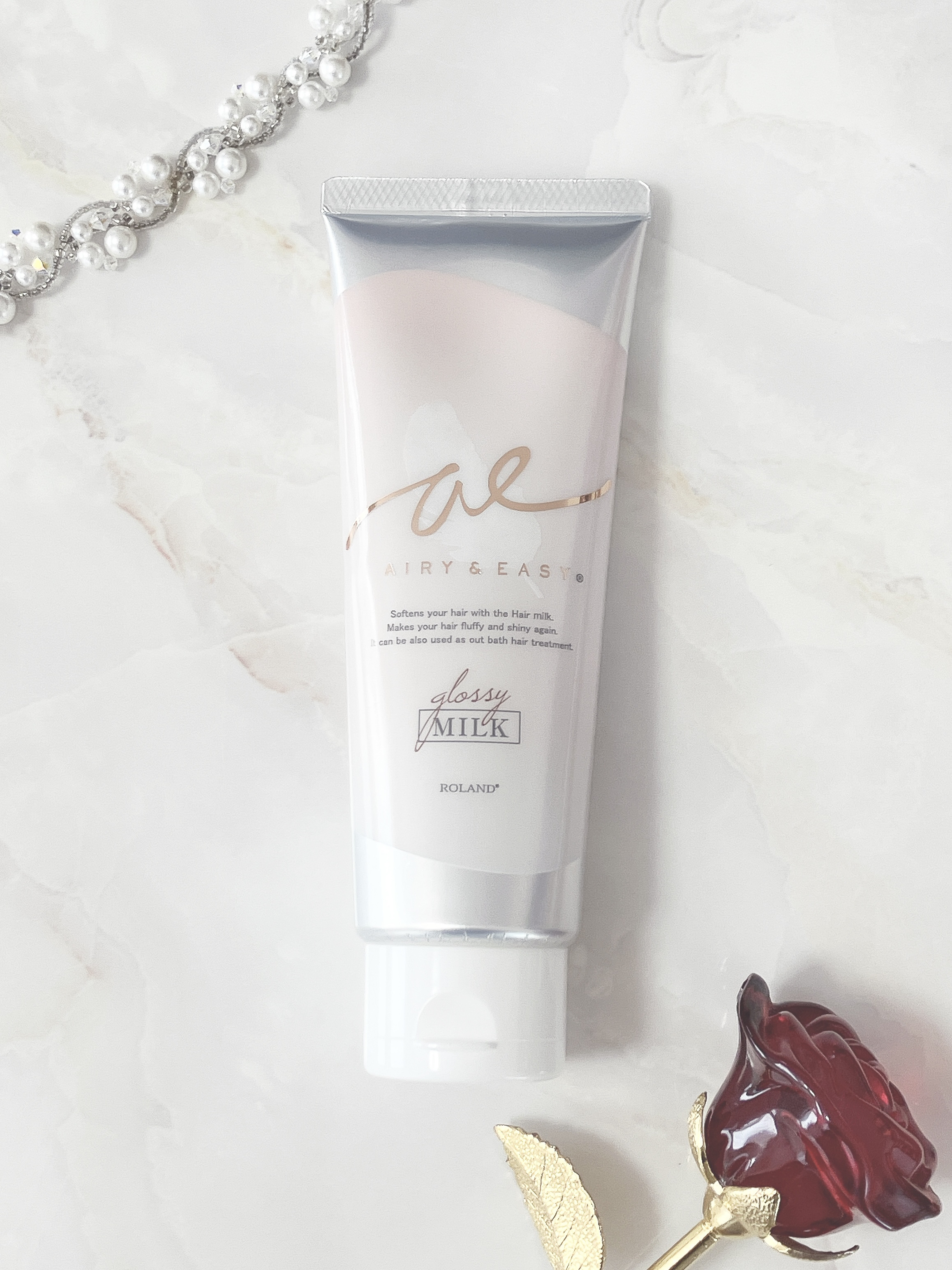 グロッシーヘアミルクジェリー/エアリー&イージー/ヘアミルクを使ったクチコミ（1枚目）