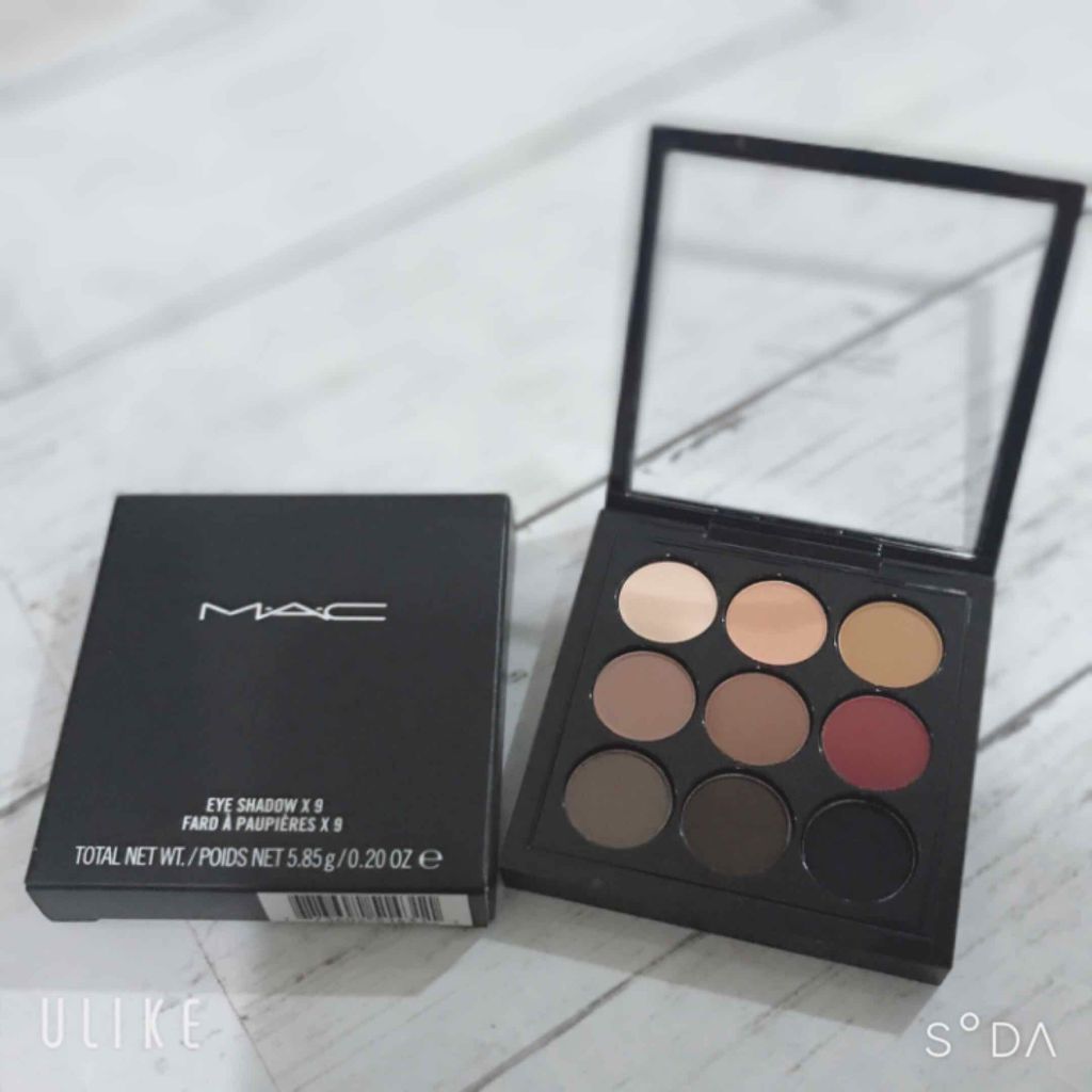 スモール アイシャドウ×9/M・A・C/アイシャドウパレットを使ったクチコミ(1枚目)