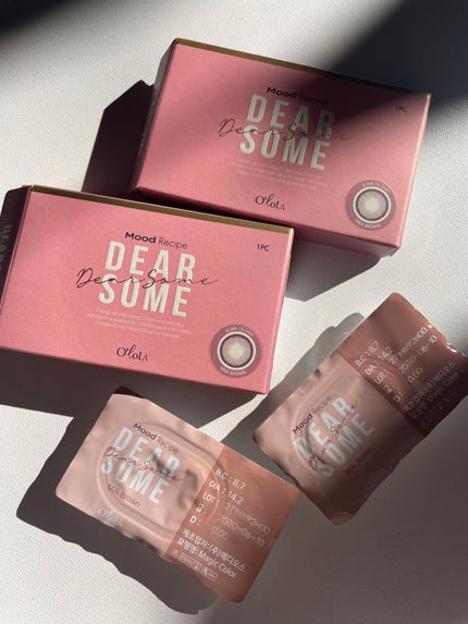 ディアサム(DearSome)/OLOLA/カラーコンタクトレンズを使ったクチコミ(2枚目)