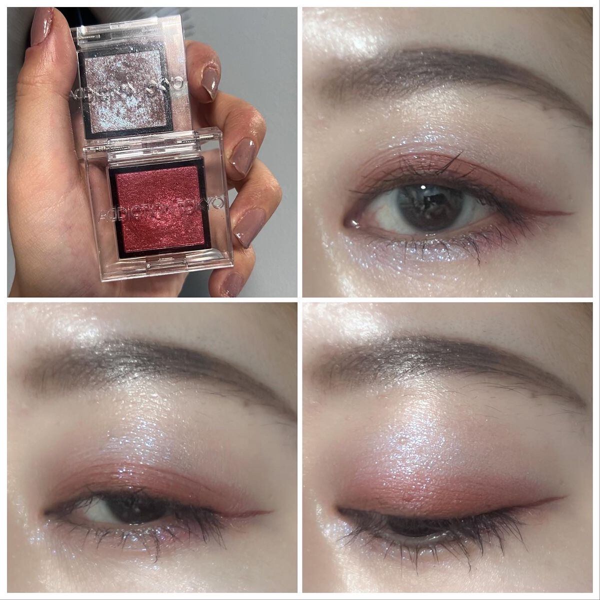 アディクション ザ アイシャドウ スパークル/ADDICTION/単色アイシャドウを使ったクチコミ(5枚目)