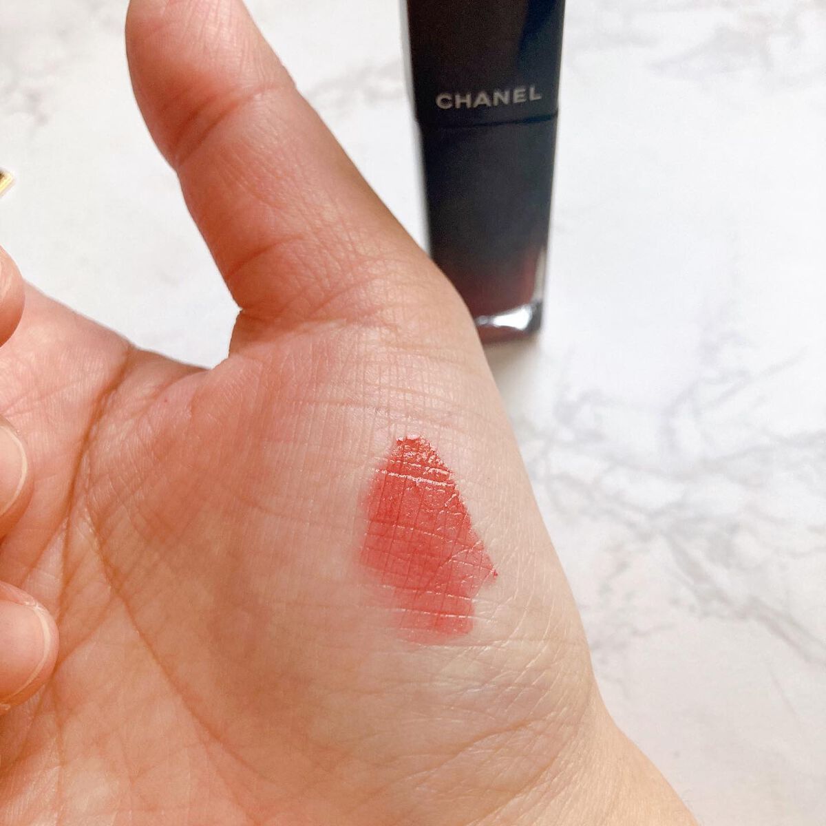 ルージュ アリュール ラック/CHANEL/口紅を使ったクチコミ(2枚目)