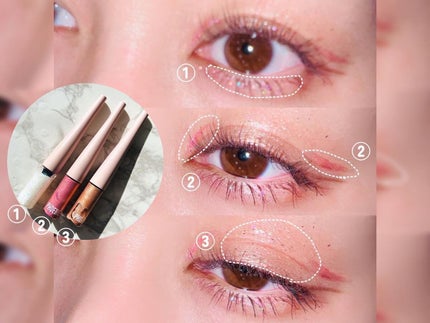 マルチグリッター/PHOEBE BEAUTY UP/グリッターを使ったクチコミ(3枚目)