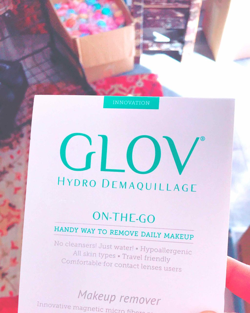 ON-THE-GO/GLOV/その他スキンケアグッズを使ったクチコミ（1枚目）