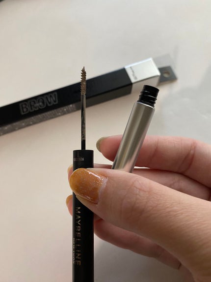 ブロウインク カラーティントデュオ/MAYBELLINE NEW YORK/眉ティントを使ったクチコミ(2枚目)