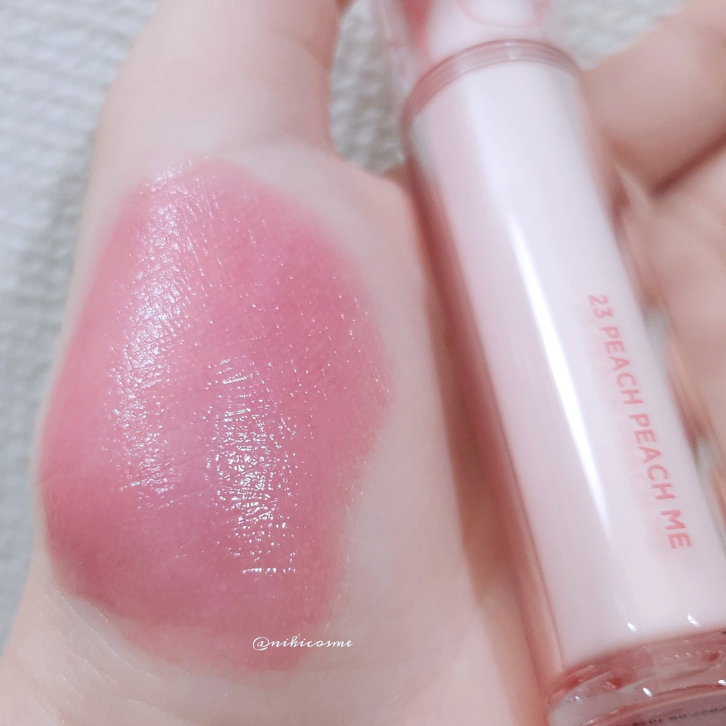 ザ ジューシーラスティングティント/rom&nd/リップティントを使ったクチコミ(2枚目)