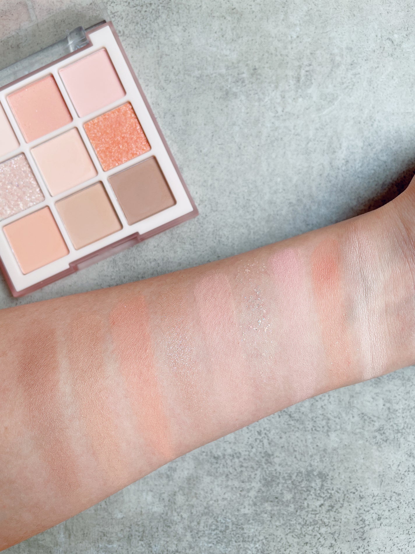 ムードブレンディングシャドウパレット/Coralhaze/アイシャドウパレットを使ったクチコミ(8枚目)