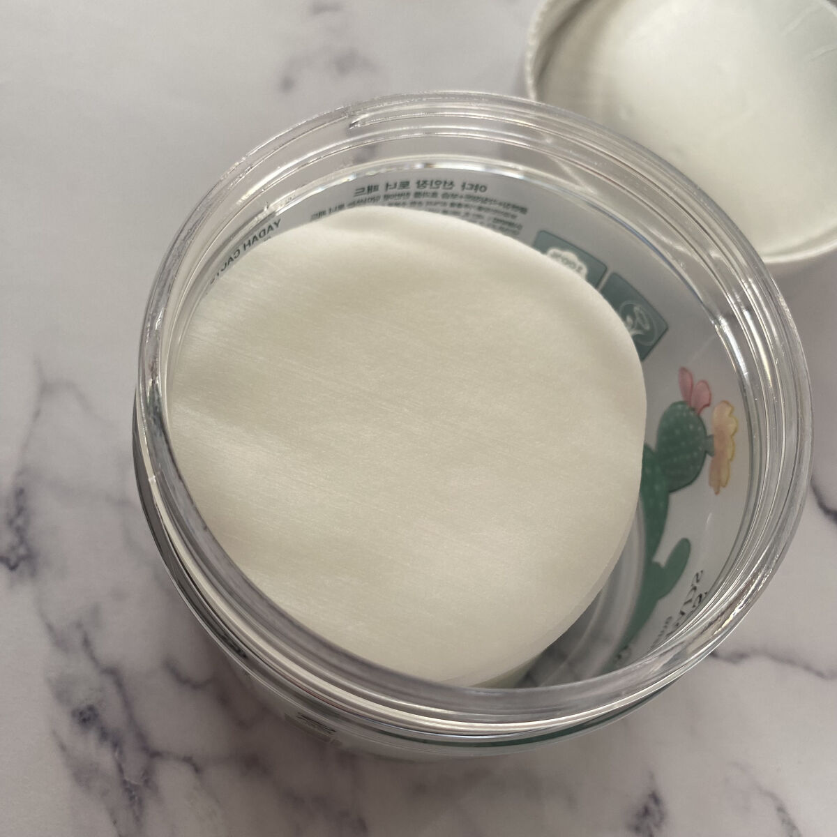 カクタストナーパッド/YADAH/トナーパッドを使ったクチコミ（3枚目）