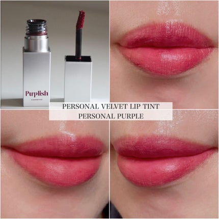 LUSTER GLOW LIP/purplish/リップグロスを使ったクチコミ(4枚目)