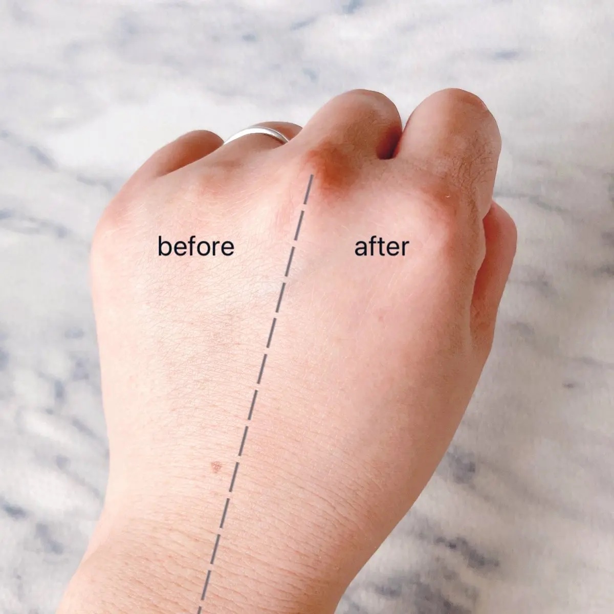 ミルキッシュガラスファンデ/KiSS/リキッドファンデーションを使ったクチコミ（2枚目）