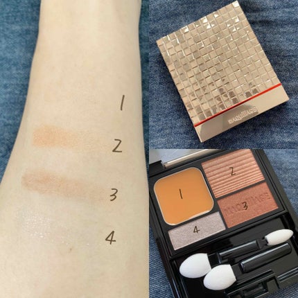 ドラマティックスタイリングアイズD/マキアージュ/アイシャドウパレットを使ったクチコミ(1枚目)