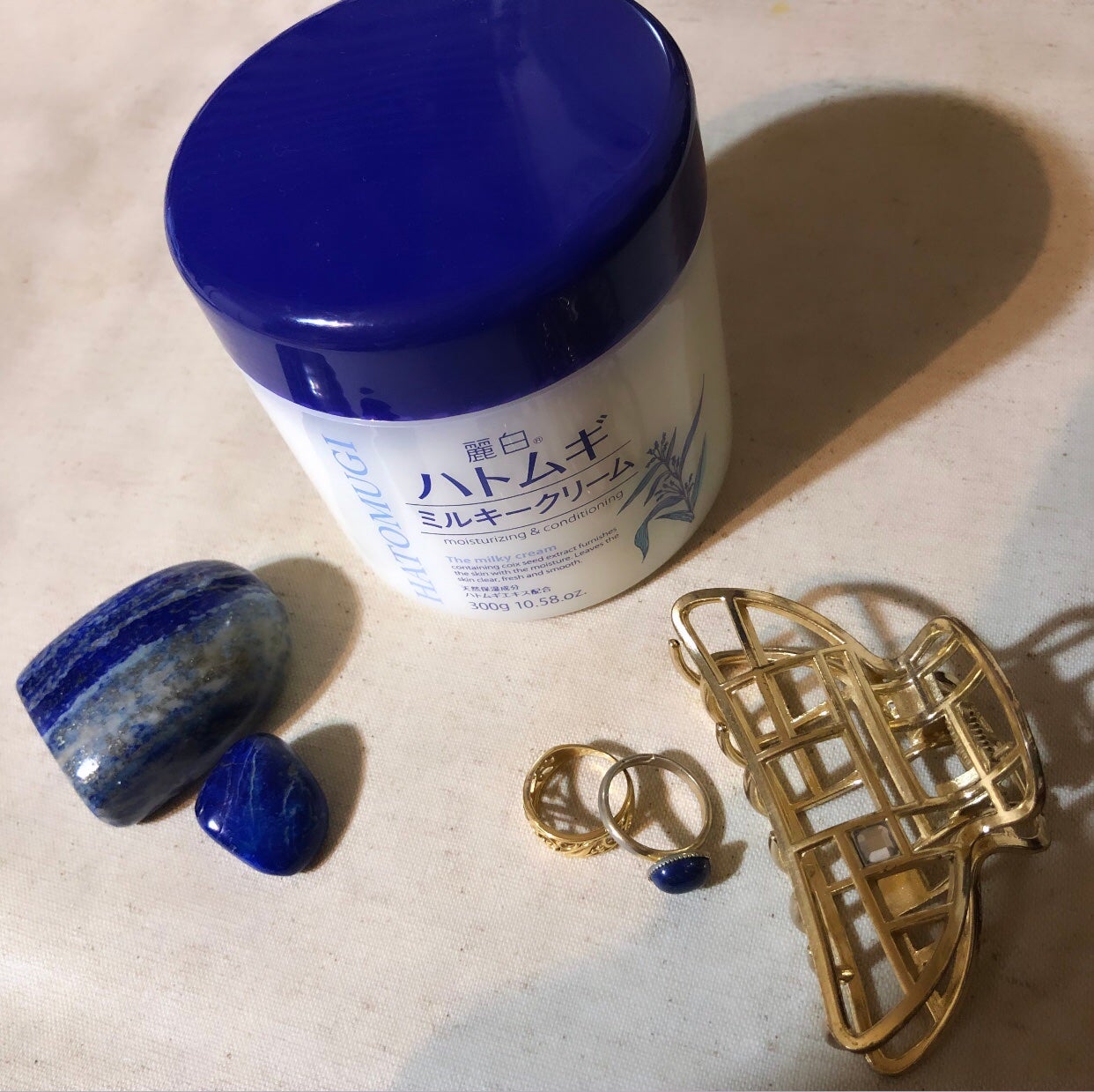 ハトムギミルキークリーム/麗白/ボディクリームを使ったクチコミ(1枚目)