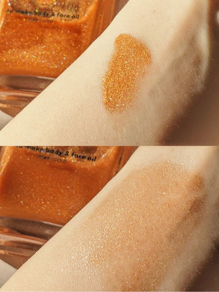 ラ・メイク ボディ&フェイスオイル/H×H/ボディオイルを使ったクチコミ(4枚目)