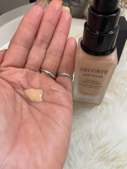 ゼン ウェア フルイド/DECORTÉ/リキッドファンデーションを使ったクチコミ(5枚目)