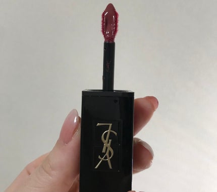 ルージュ ピュールクチュール ヴェルニ ウォーターステイン/YVES SAINT LAURENT BEAUTE/口紅を使ったクチコミ(6枚目)