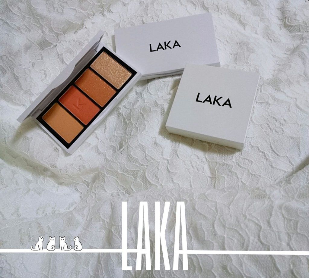 ジャストチーク/Laka/パウダーチークを使ったクチコミ（1枚目）