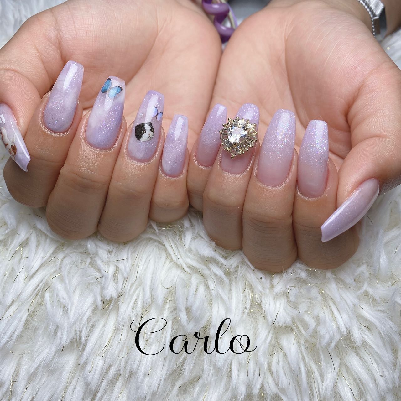 YUKA on LIPS 「.👼💓..#nail#nailist#ネイル#ネイリスト#ネイ..」(2枚目)