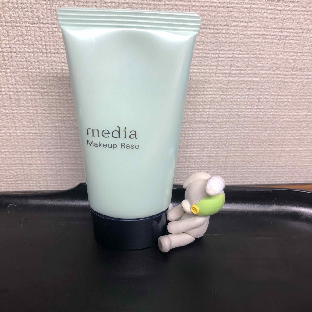メイクアップベースS(グリーン)/media/化粧下地を使ったクチコミ（1枚目）