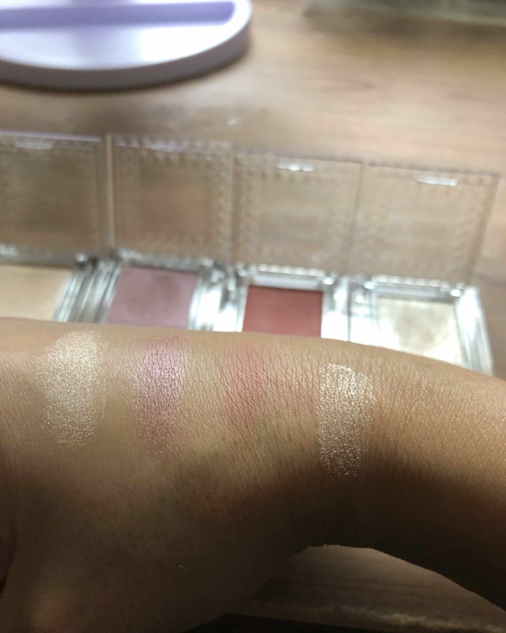 シングルカラーアイシャドウ/CEZANNE/単色アイシャドウを使ったクチコミ（2枚目）