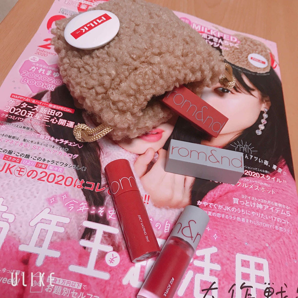 ベストオンマイリップスエディション/rom&nd/口紅を使ったクチコミ(1枚目)