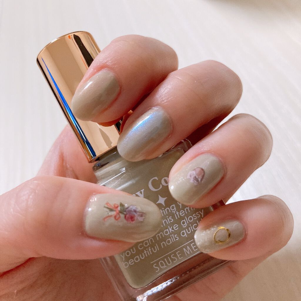 カラフルネイルズ/キャンメイク/マニキュアを使ったクチコミ（1枚目）