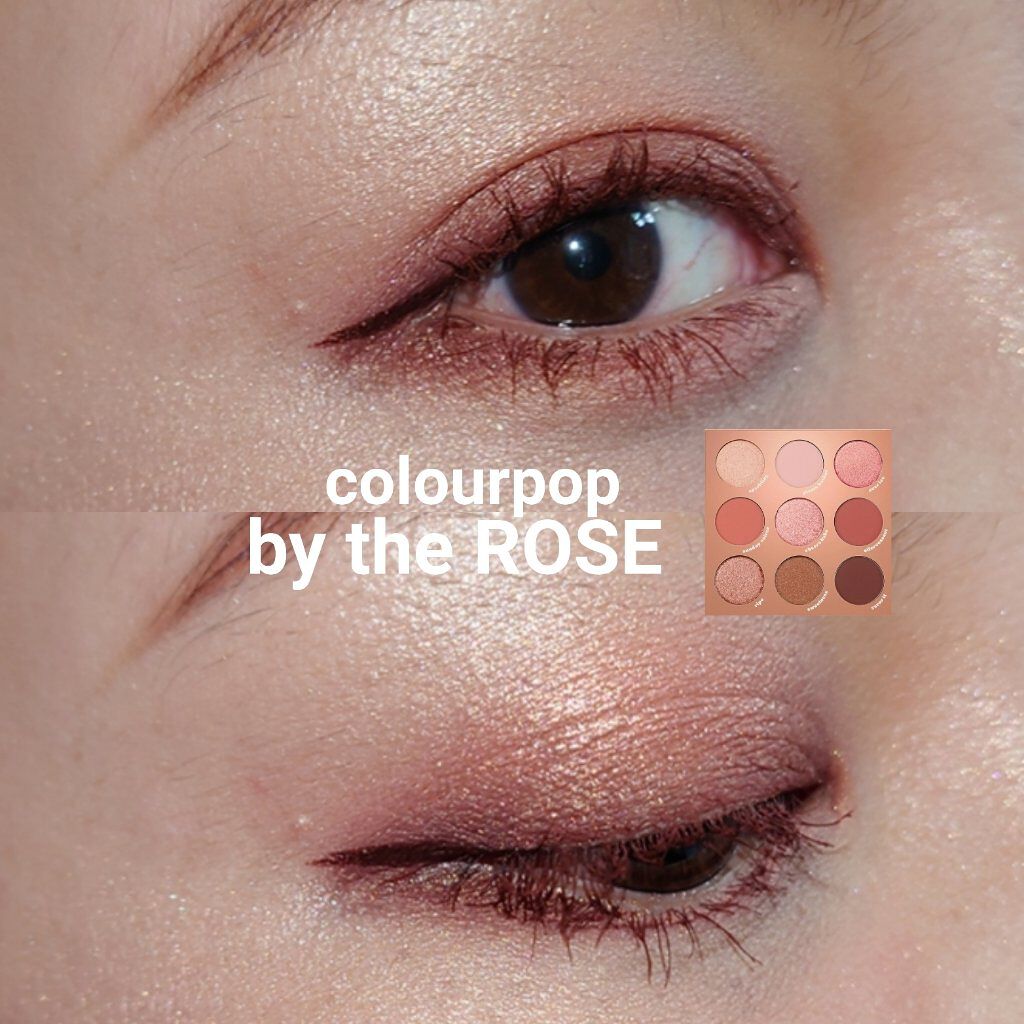 by the rose/ColourPop/アイシャドウパレットを使ったクチコミ（1枚目）