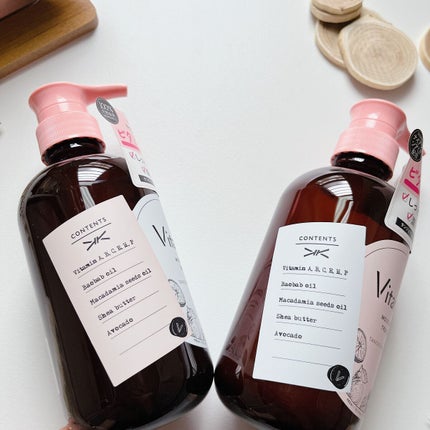 モイストシャンプー/トリートメント(タンジェリン&ジャスミンの香り)/Vitaming/市販シャンプーを使ったクチコミ(2枚目)