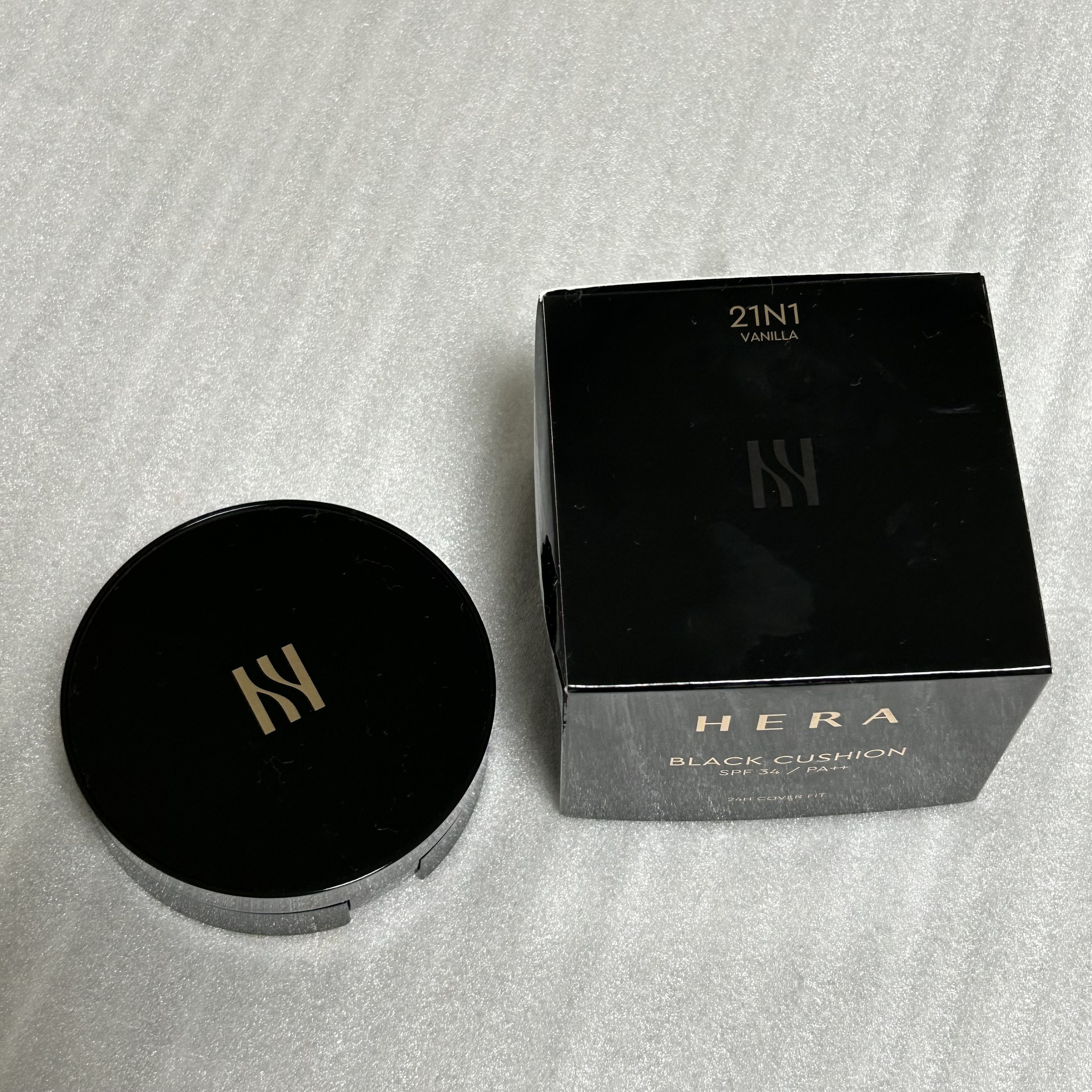 ブラック クッション/HERA/クッションファンデーションを使ったクチコミ（1枚目）
